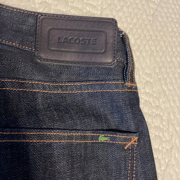 Selling a brand new pair of blue Lacoste jeans never worn before and size is 36 - Picture 5 of 5